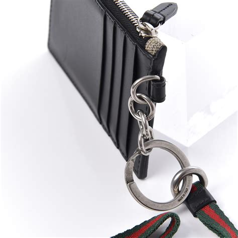 gucci marmont coin purse|Gucci card case with lanyard.